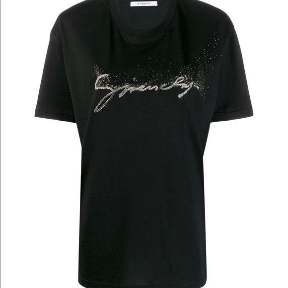 NWT 💯% Authentic GIVENCHY beaded embroidered t-shirt - Picture 2 of 8